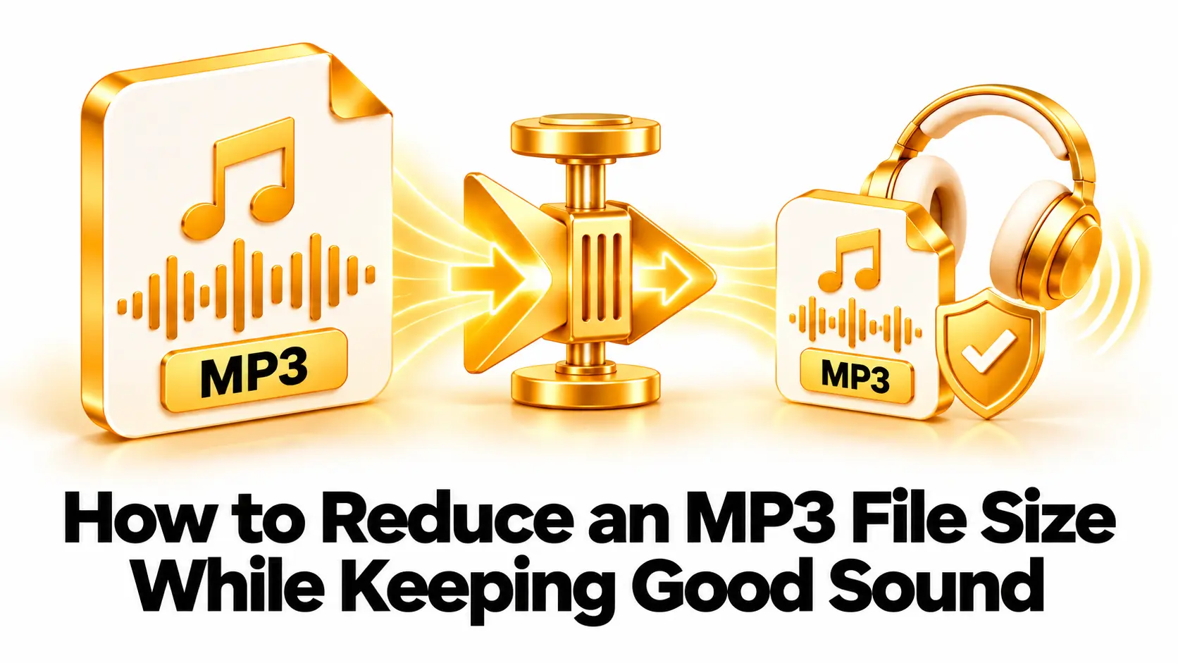 How to Reduce an MP3 File Size While Keeping Good Sound