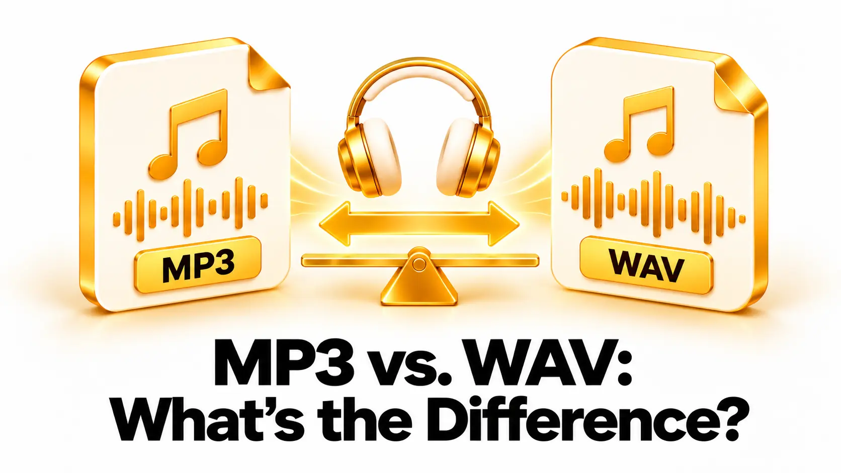 MP3 vs. WAV: What’s the Difference?